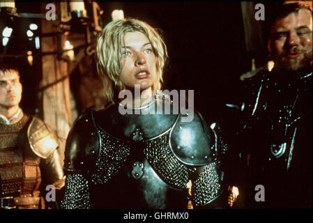 Johanna von Orleans MILLA JOVOVICH - Johanna  Regie: Luc Besson aka. The Messenger: The story Of Joan Of Arc / Joan Of Arc Stock Photo