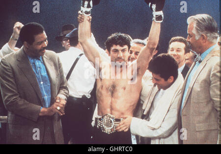 WIE EIN WILDER STIER Raging Buller Jack La Motta (ROBERT DE NIRO) Regie: Martin Scorsese aka. Raging Bull Stock Photo