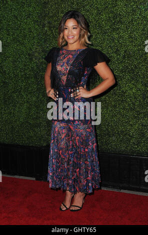 Los Angeles, California, USA. 10th August, 2016. Gina Rodriguez. 2016 CBS, CW, Showtime Summer TCA Party held at Pacific Design Center. (Credit Image: © Birdie Thompson/AdMedia via ZUMA Wire) Stock Photo