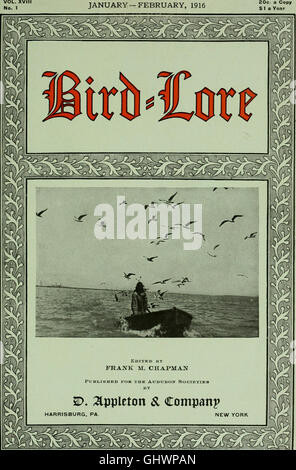 Bird-lore (1916) Stock Photo