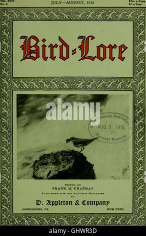 Bird lore (1916) Stock Photo