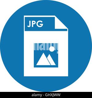 Jpg file icon Stock Vector