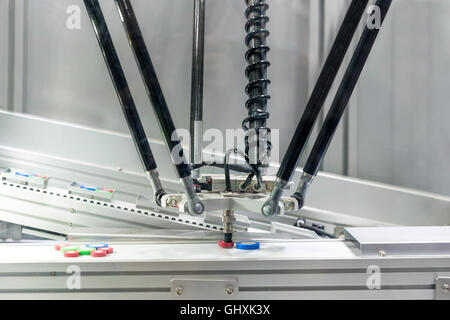 SpiderBot 3D Printer industry work tool working in industry factory. Stock Photo