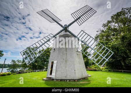 The Jonathan Young Windmill, in Orleans, Cape Cod, Massachusetts. Stock Photo
