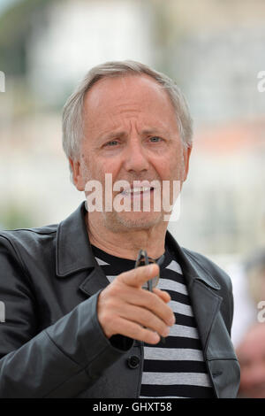 69th Cannes Film Festival: Fabrice Luchini posing during a photocall for the film 'Slack Bay' ('Ma Loute')(2016/05/13) Stock Photo