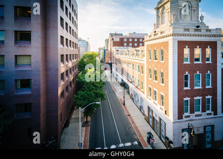 The Temple Square Building, in downtown New Haven, Connecticut. Stock Photo