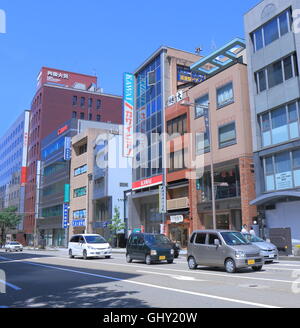 Minami Cho Central Business district in Kanazawa Japan. Stock Photo