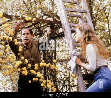 FRÜHLINGSERZÄHLUNG- Szene mit Igor (HUGUES QUESTER) und Natacha (FLORENCE DAREL) Regie: Eric Rohmer aka. Conte de printemps Stock Photo