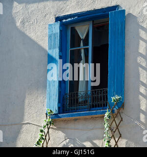shutters on a house in france Stock Photo