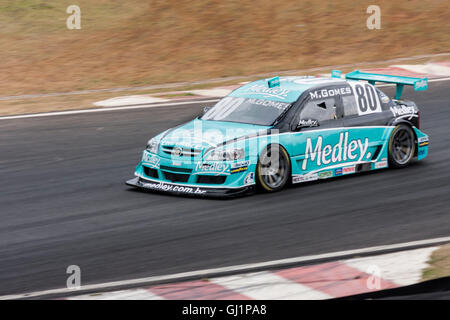 Racing Stock Car Interlagos Brazil Stock Photo