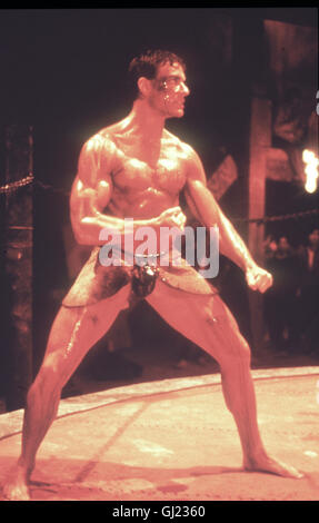 KARATE TIGER III - DER KICKBOXER JEAN-CLAUDE VAN DAMME als Kurt Sloane Regie: David Worth aka. Kickboxer Stock Photo