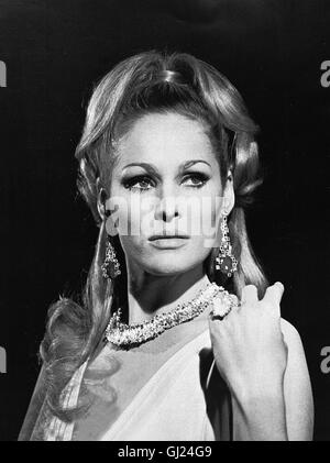 URSULA ANDRESS as Ayesha in the movie 'She', 1965. DF Stock Photo