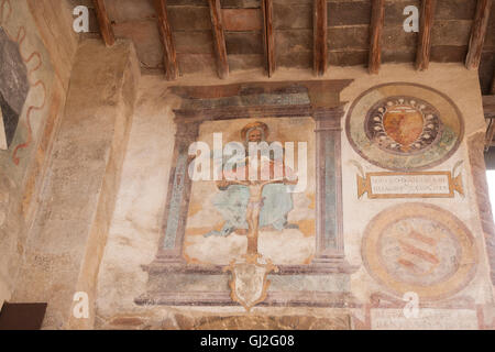 Museum of Sacred Art, Torre Grossa, San Gimignano, Tuscany, Italy Stock Photo