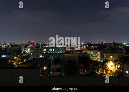 A terrace view of residential neighborhood in Hyderabad