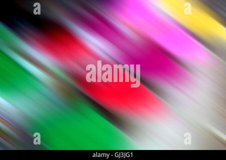 Rainbow abstract background with motion blur. Stock Photo