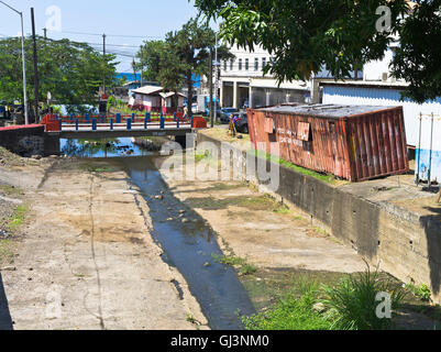 dh Kingstown ST VINCENT CARIBBEAN Caribbean storm catchwater Stock Photo