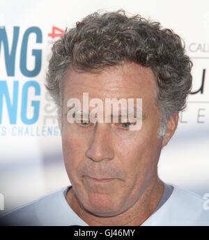 Hollywood, California, USA. 12th Aug, 2016. I15843CHW.Will Ferrell Co-Hosts Clayton Kershaw's 4th Annual Ping Pong 4 Purpose Celebrity Tournament .Dodger Stadium, Los Angeles, CA.08/11/2016.WILL FERRELL . © Clinton H. Wallace/Photomundo International/ Photos Inc © Clinton Wallace/Globe Photos/ZUMA Wire/Alamy Live News Stock Photo