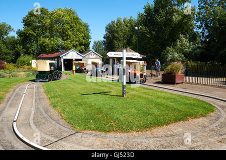 Mr Wicksteed Car Ride At Wicksteed Park The Second Oldest Theme Park In The UK Kettering Northamptonshire Stock Photo