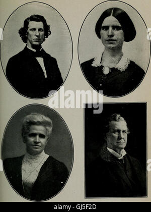 The Frost genealogy - descendants of William Frost of Oyster Bay, New York, showing connections never before published with the Winthrop, Underhill, Feke, Bowne and Wickes families (1912) Stock Photo