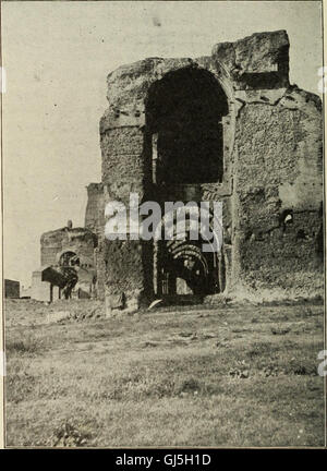 The destruction of ancient Rome - a sketch of the history of the monuments (1901) Stock Photo