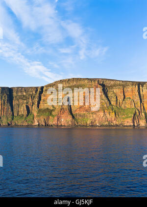 dh St Johns Head scotland HOY ISLAND ORKNEY ISLES Sandstone cliffs UK highest seacliffs cliff sea