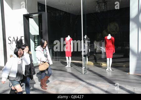 The logo of Celine (Céline) is seen at Omotesando in Minato Ward, Tokyo on  May 30, 2022. Celine (Céline) is a French luxury ready-to-wear and leather goods  brand owned by the LVMH (