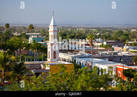 The colonial town of El Fuerte, Sinaloa, Mexico. Stock Photo