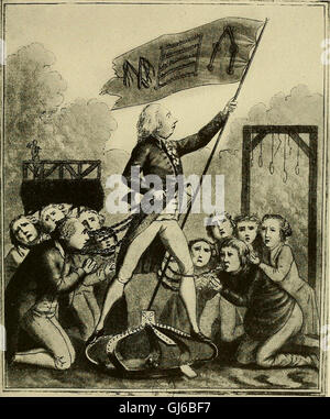 Symbol and satire in the French Revolution (1912) Stock Photo