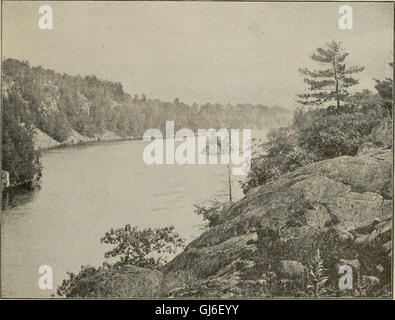 The picturesque Rideau route through the most charming scenery in America (1901) Stock Photo