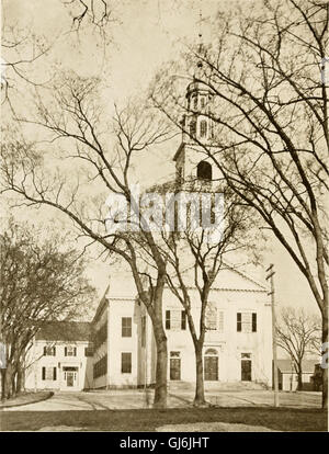 Old New England churches and their children (1906) Stock Photo