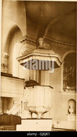 Old New England churches and their children (1906) Stock Photo