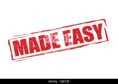 Made easy Stock Vector