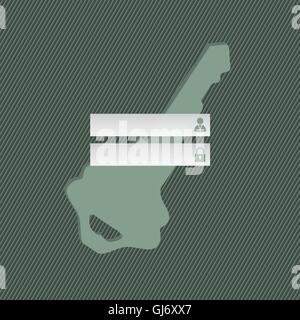 Simple login screen design Stock Vector Image & Art - Alamy