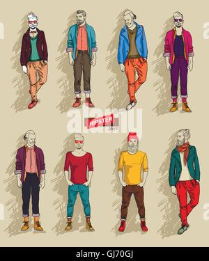 Four Anime Boys Standing Together With Different Colored Clothing  Background Cartoon Picture Of Bts Background Image And Wallpaper for Free  Download
