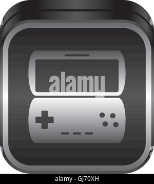 Game console vector icon isolated on transparent background, Game ...