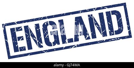 England blue square stamp Stock Vector Image & Art - Alamy