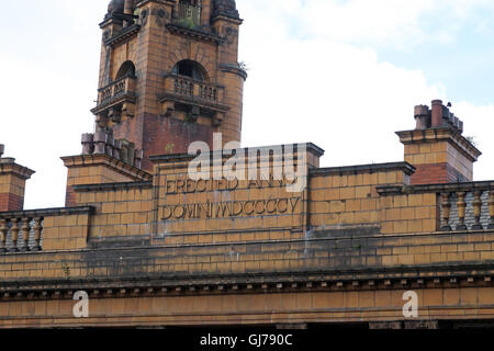 50 London Road Fire Station, Manchester, M1 2PH, erected 1906 Stock Photo