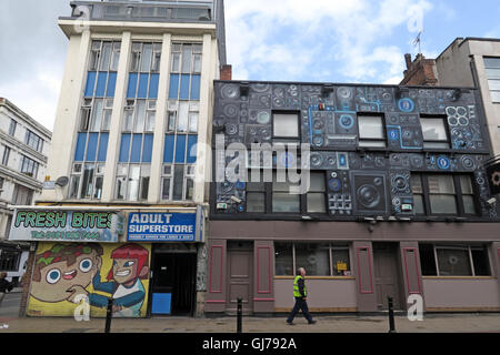 Northern Quarter Artwork, NQ, Manchester, North West England, UK, M1 1JR Stock Photo