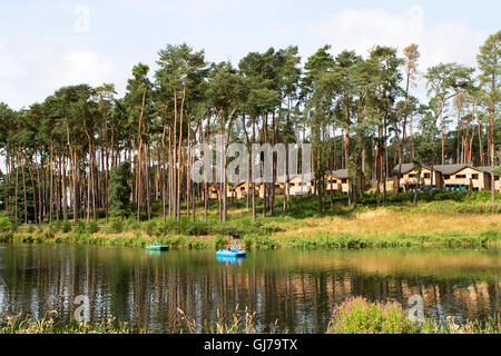 Center Parcs Woburn Forest, the newest holiday village of Center Parcs UK, located in Bedfordshire  UK Stock Photo