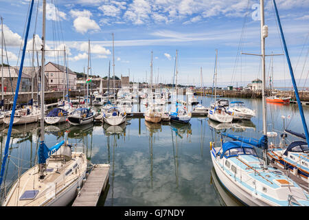 Victoria Dock, Caernarfon, Gwynedd, Wales, UK Stock Photo