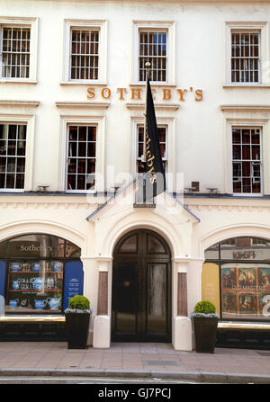 Sotheby's auction house in London, England, United Kingdom, Europe ...