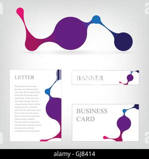 colorful metaball Stock Vector