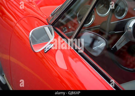 Close up detail of  Alfa Romeo Giulietta Spider Stock Photo