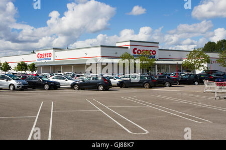 Costco Wholesale Warehouse in Trafford Park Manchester Stock Photo - Alamy