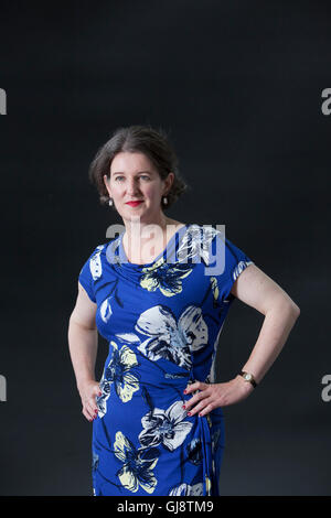 Edinburgh, UK. 14th Aug, 2016. Edinburgh International Book Festival 2nd Day. Edinburgh International Book Festival take place in Charlotte Square Gardens. Edinburgh. Pictured Victoria Hendry. Credit:  Pako Mera/Alamy Live News Stock Photo