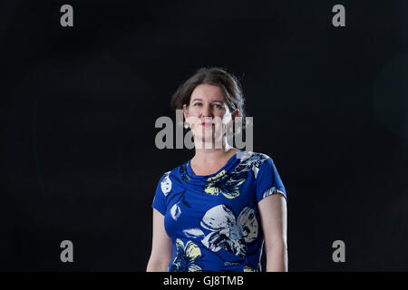 Edinburgh, UK. 14th Aug, 2016. Edinburgh International Book Festival 2nd Day. Edinburgh International Book Festival take place in Charlotte Square Gardens. Edinburgh. Pictured Victoria Hendry. Credit:  Pako Mera/Alamy Live News Stock Photo