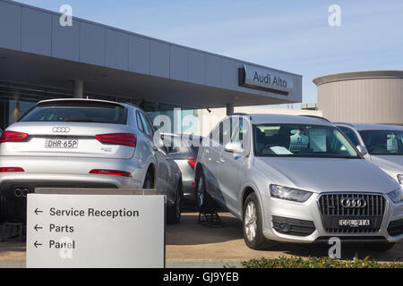 Alto Audi car dealership and service in Chatswood,North Sydney,Australia Stock Photo