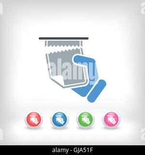 Snatch sheet paper Stock Vector Image & Art - Alamy