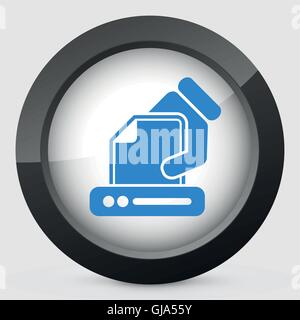 Printer icon Stock Vector