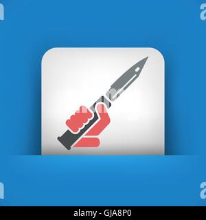 Knife icon Stock Vector